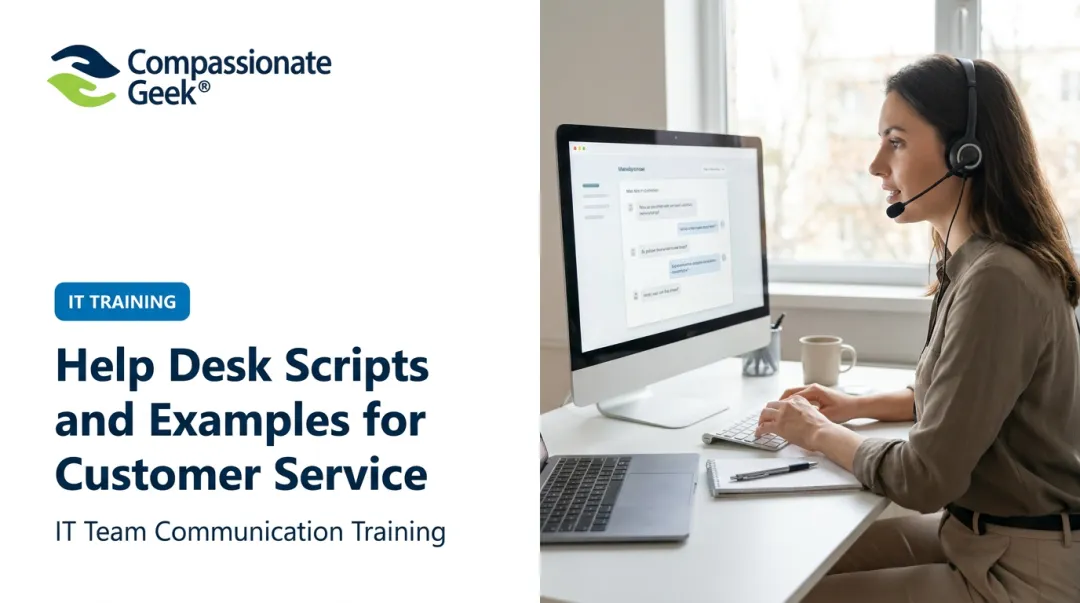 Help Desk Scripts and Examples for Customer Service