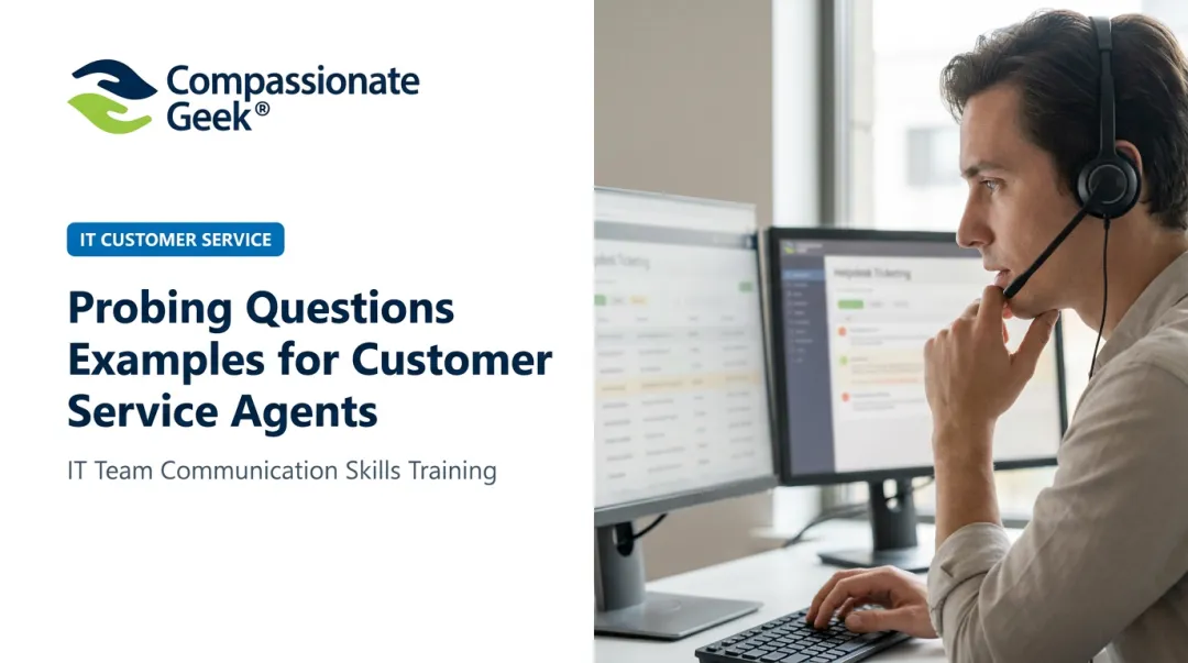 Probing Questions Examples for Customer Service Agents