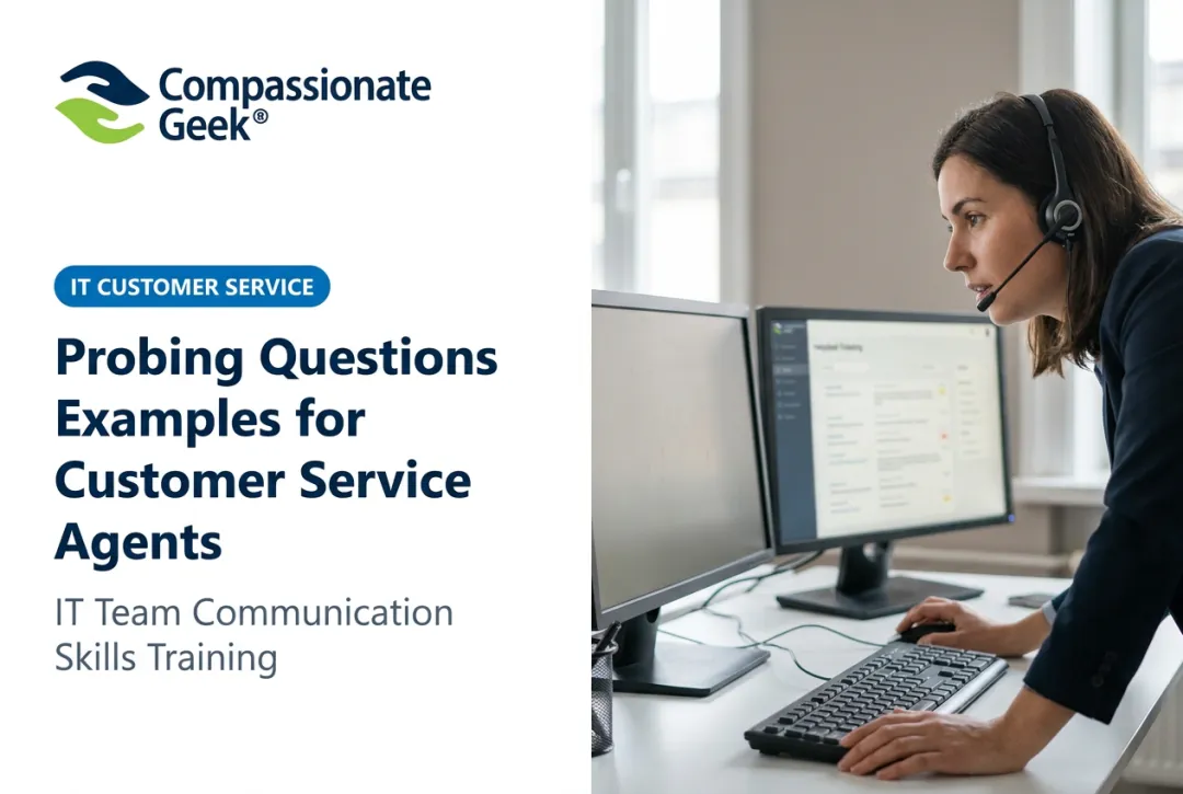 Probing Questions Examples for Customer Service Agents