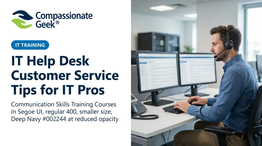 IT Help Desk Customer Service Tips for IT Pros