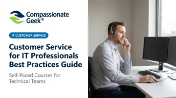 Customer Service for IT Professionals Best Practices Guide