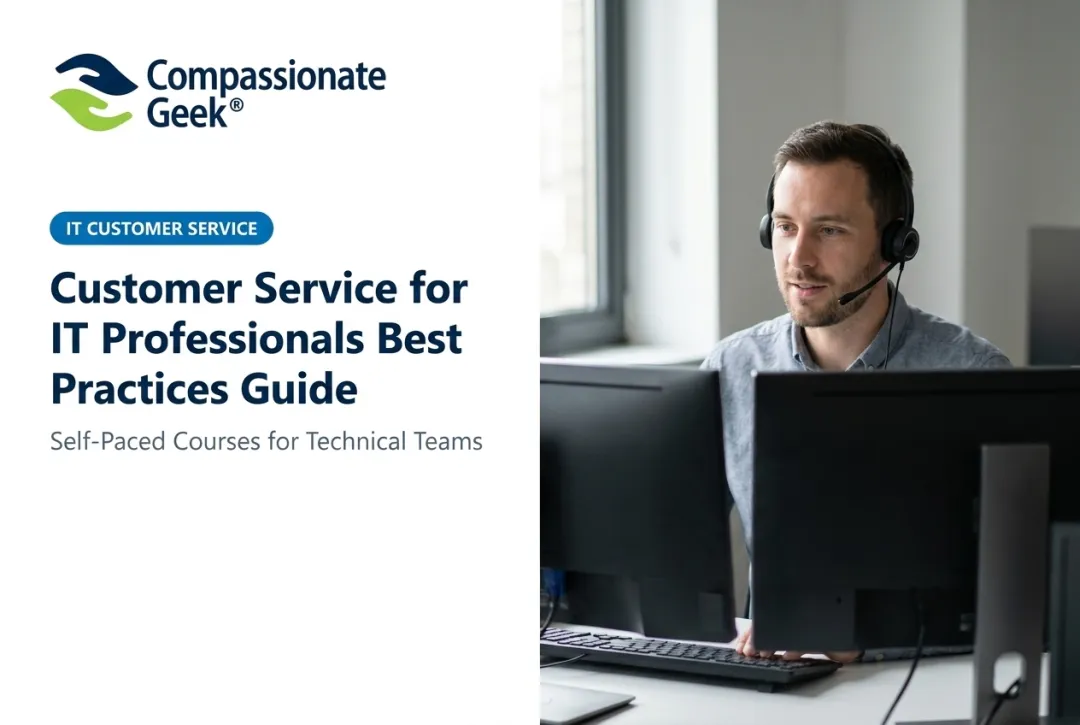 Customer Service for IT Professionals Best Practices Guide