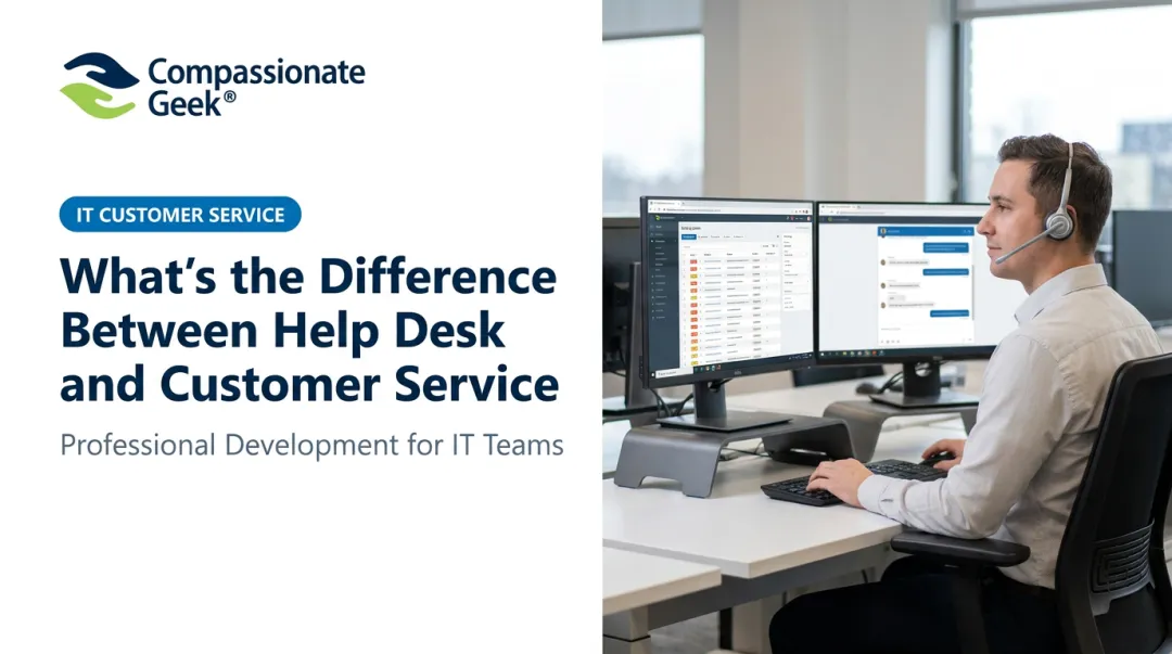 What's the Difference Between Help Desk and Customer Service