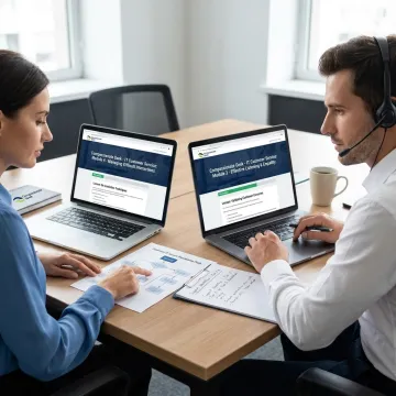 IT team completing online listening skills training