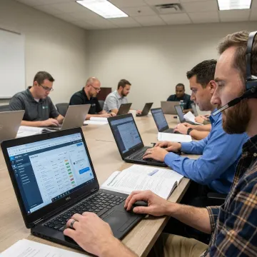 Online help desk training for IT teams