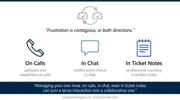 5-step best practices process flow for excellent IT customer service