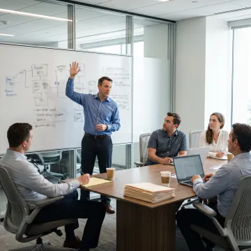 Enterprise IT management training session
