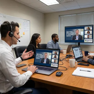 IT team learning communication skills online