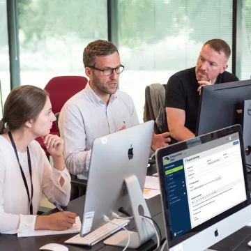 IT team practicing empathetic communication