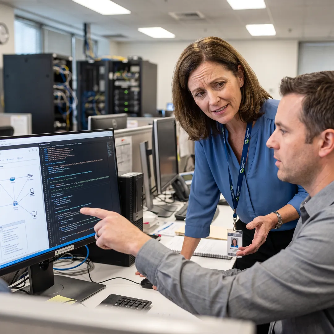 IT professional practicing empathetic customer support