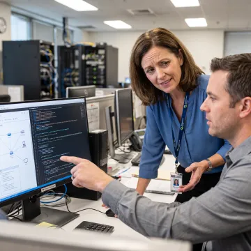 IT professional practicing empathetic customer support