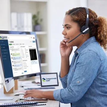 IT professional practicing empathetic customer communication
