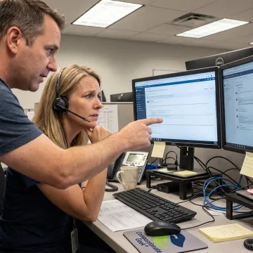 IT professional practicing empathetic customer support