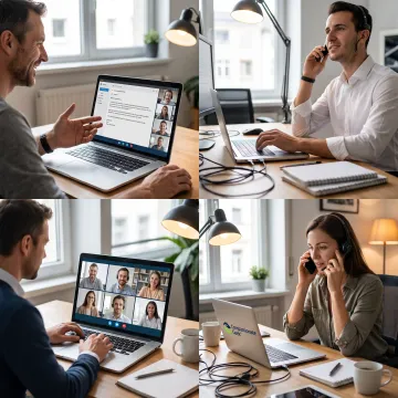 IT team practicing customer communication skills