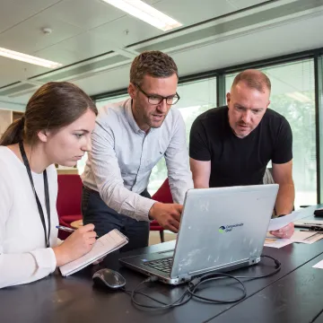 IT team practicing empathetic customer communication