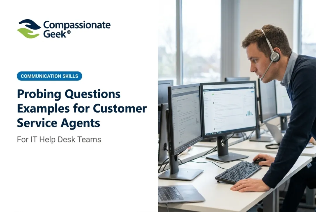 Probing Questions Examples for Customer Service Agents