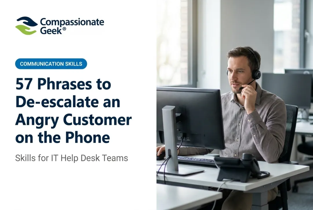 57 Phrases to De-escalate an Angry Customer on the Phone