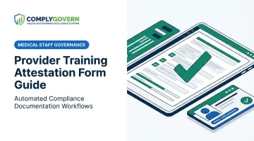 Provider Training Attestation Form Guide