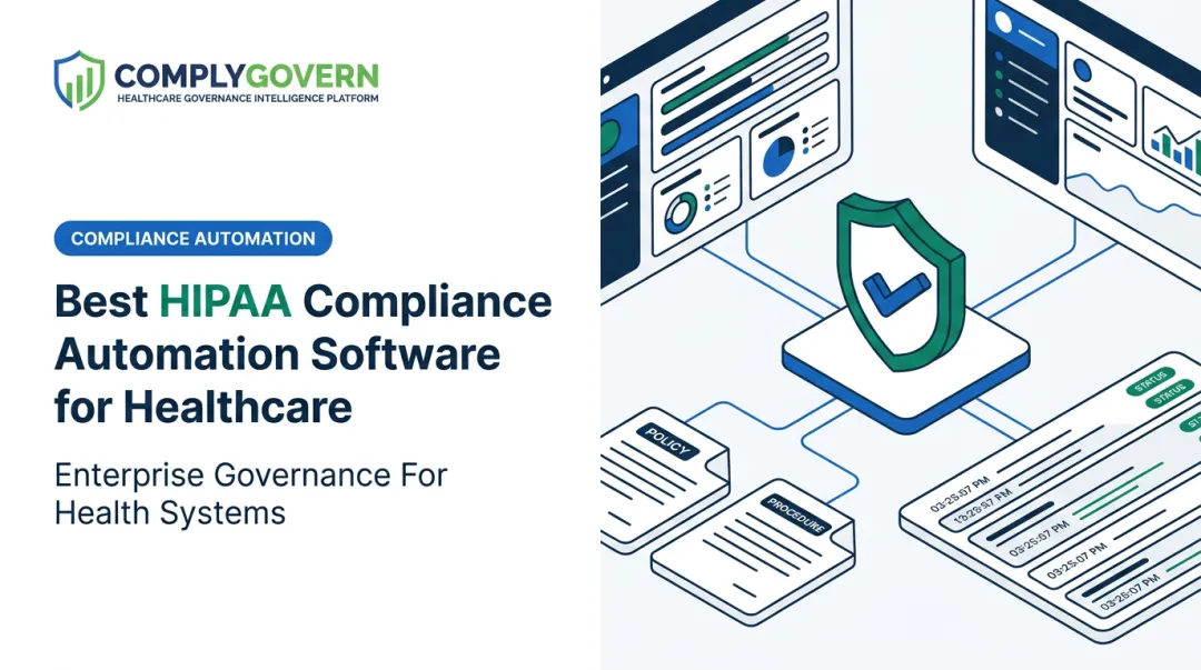 Best HIPAA Compliance Automation Software for Healthcare