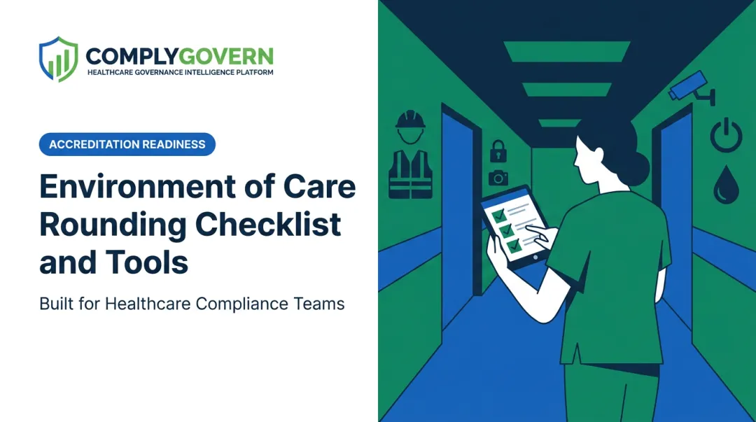 Environment of Care Rounding Checklist and Tools