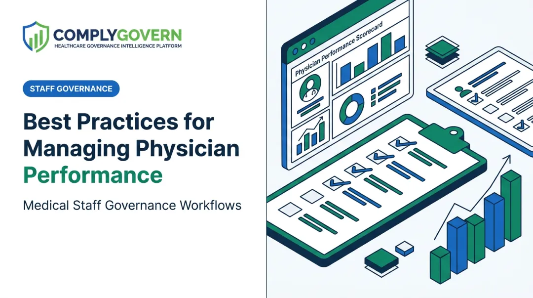 Best Practices for Managing Physician Performance