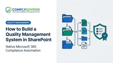 How to Build a Quality Management System in SharePoint