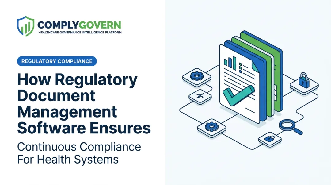 How Regulatory Document Management Software Ensures