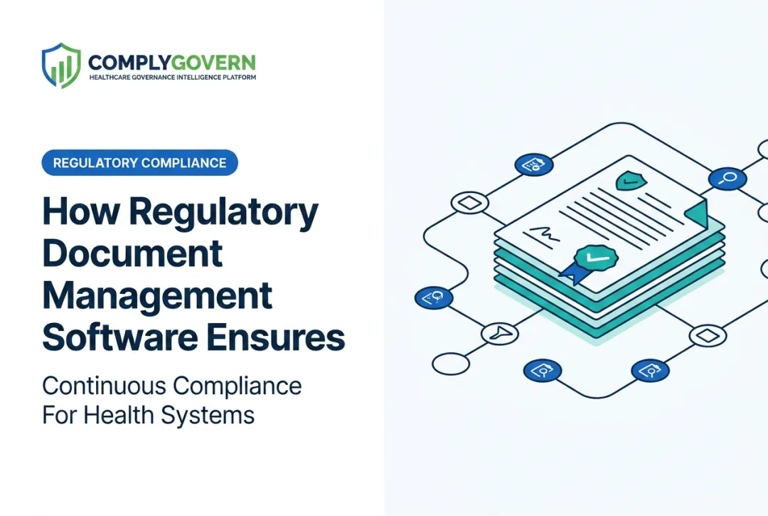 How Regulatory Document Management Software Ensures