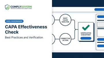 CAPA Effectiveness Check: Best Practices and Verification