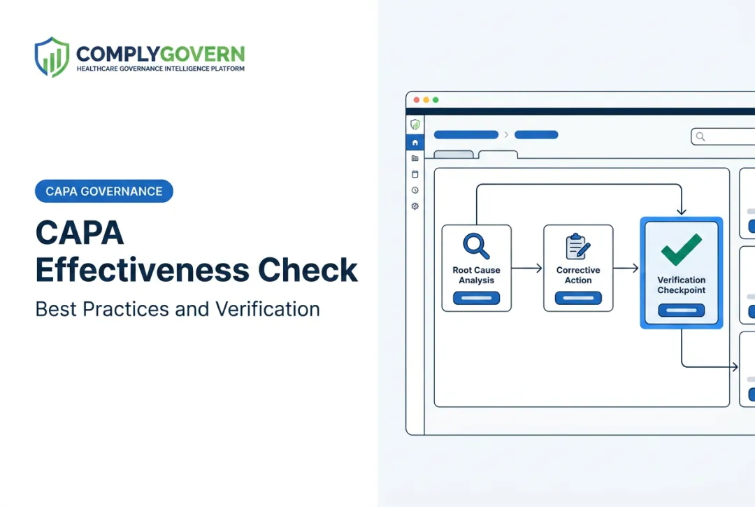 CAPA Effectiveness Check: Best Practices and Verification