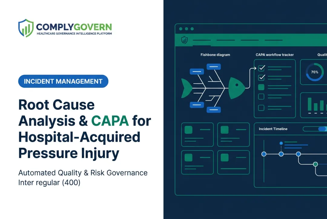 Root Cause Analysis & CAPA for Hospital-Acquired Pressure Injury