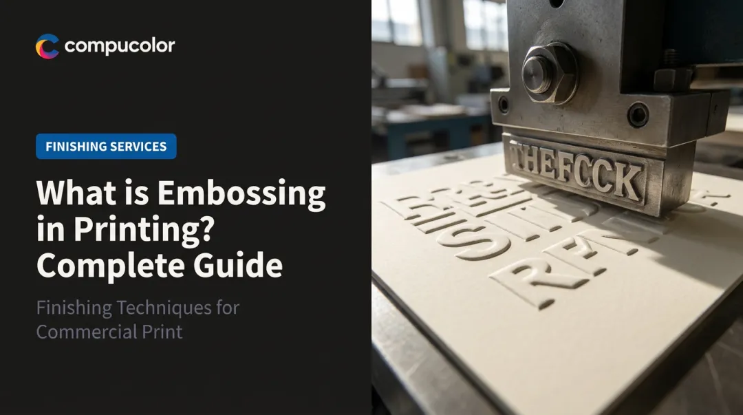 What is Embossing in Printing? Complete Guide