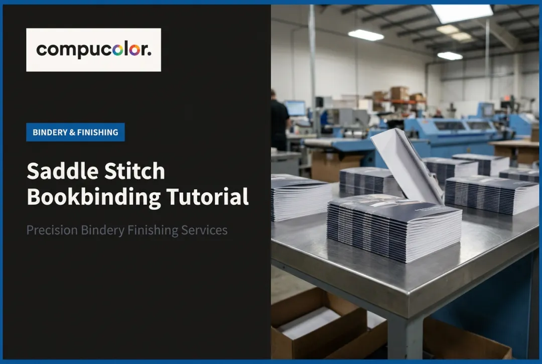 Saddle Stitch Bookbinding Tutorial