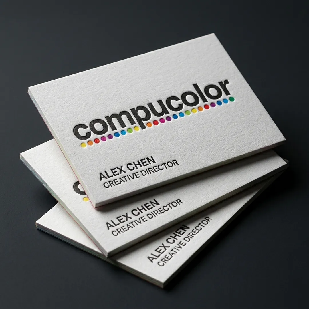 Custom Embossed Business Cards