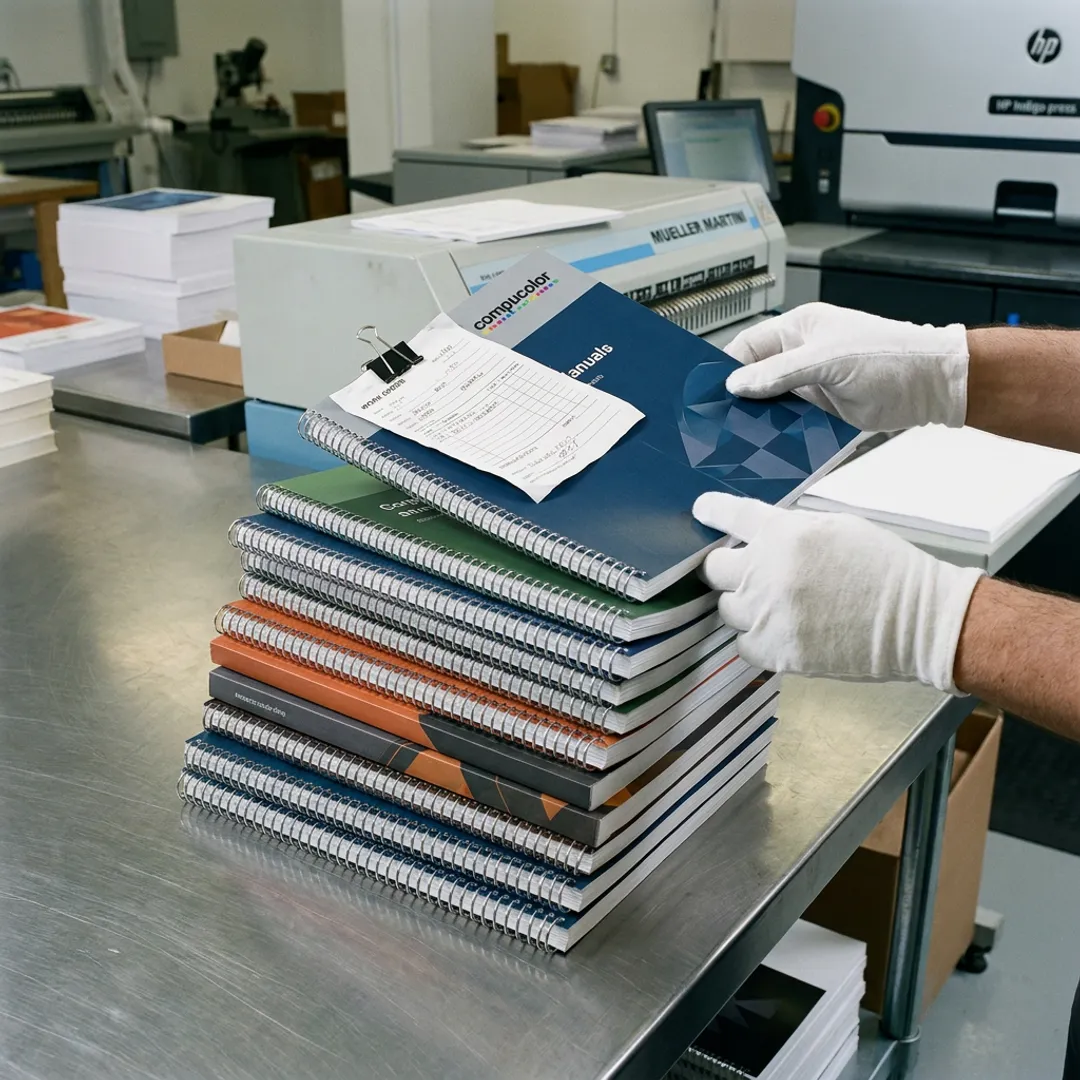 Spiral Bound Book Printing