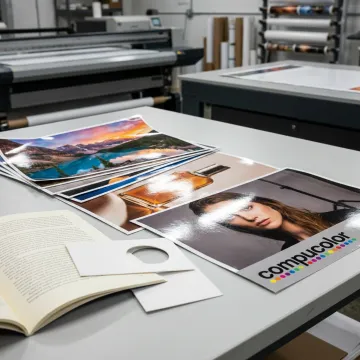 Professional laminated photo prints