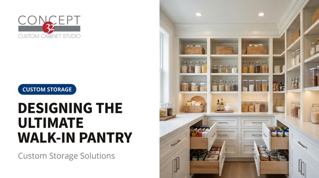 Designing the Ultimate Walk-In Pantry: Custom Storage Solutions