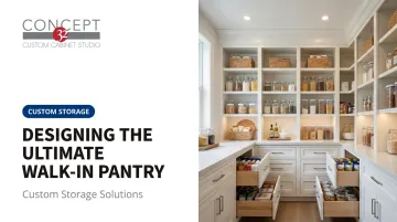 Designing the Ultimate Walk-In Pantry: Custom Storage Solutions