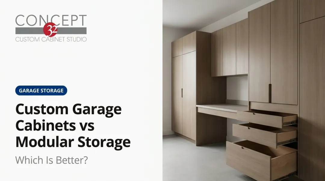 Custom Garage Cabinets vs Modular Storage: Which Is Better?
