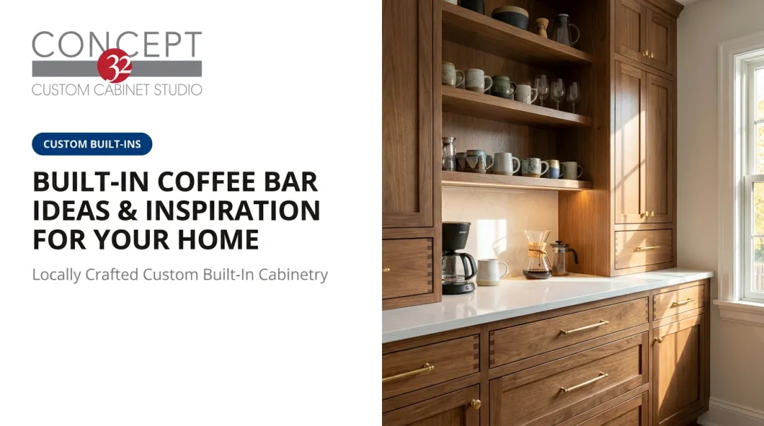 Built-In Coffee Bar Ideas & Inspiration for Your Home