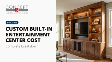 Custom Built-In Entertainment Center Cost: Complete Breakdown