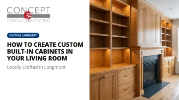 How to Create Custom Built-In Cabinets in Your Living Room