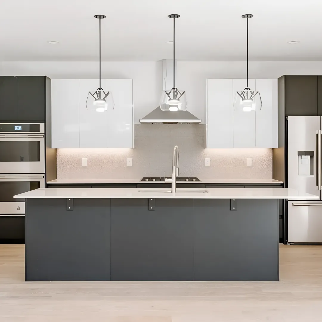 Designer planning a custom kitchen remodel
