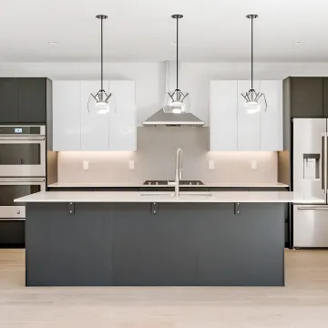 Designer planning a custom kitchen remodel