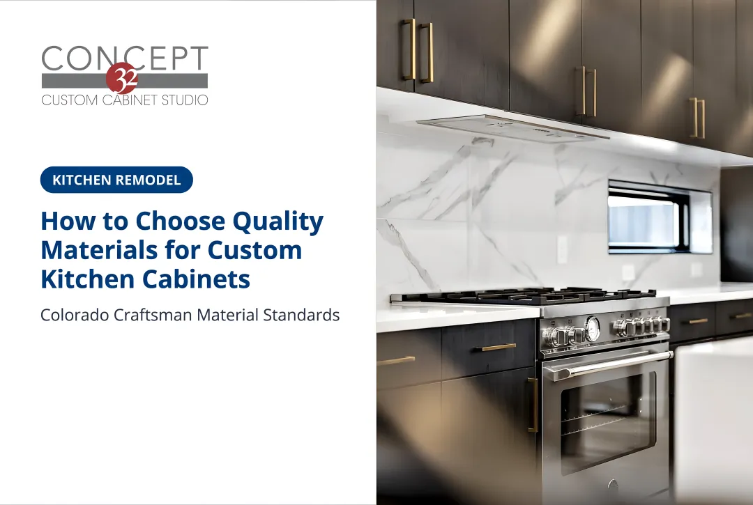 How to Choose Quality Materials for Custom Kitchen Cabinets