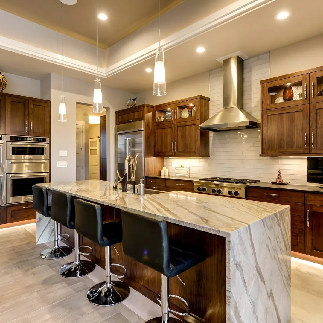Luxury custom cabinetry in a modern home