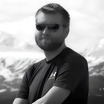 Portrait of Kieran Schad, Lead Engineer at Concept 32 Custom Cabinet Studio