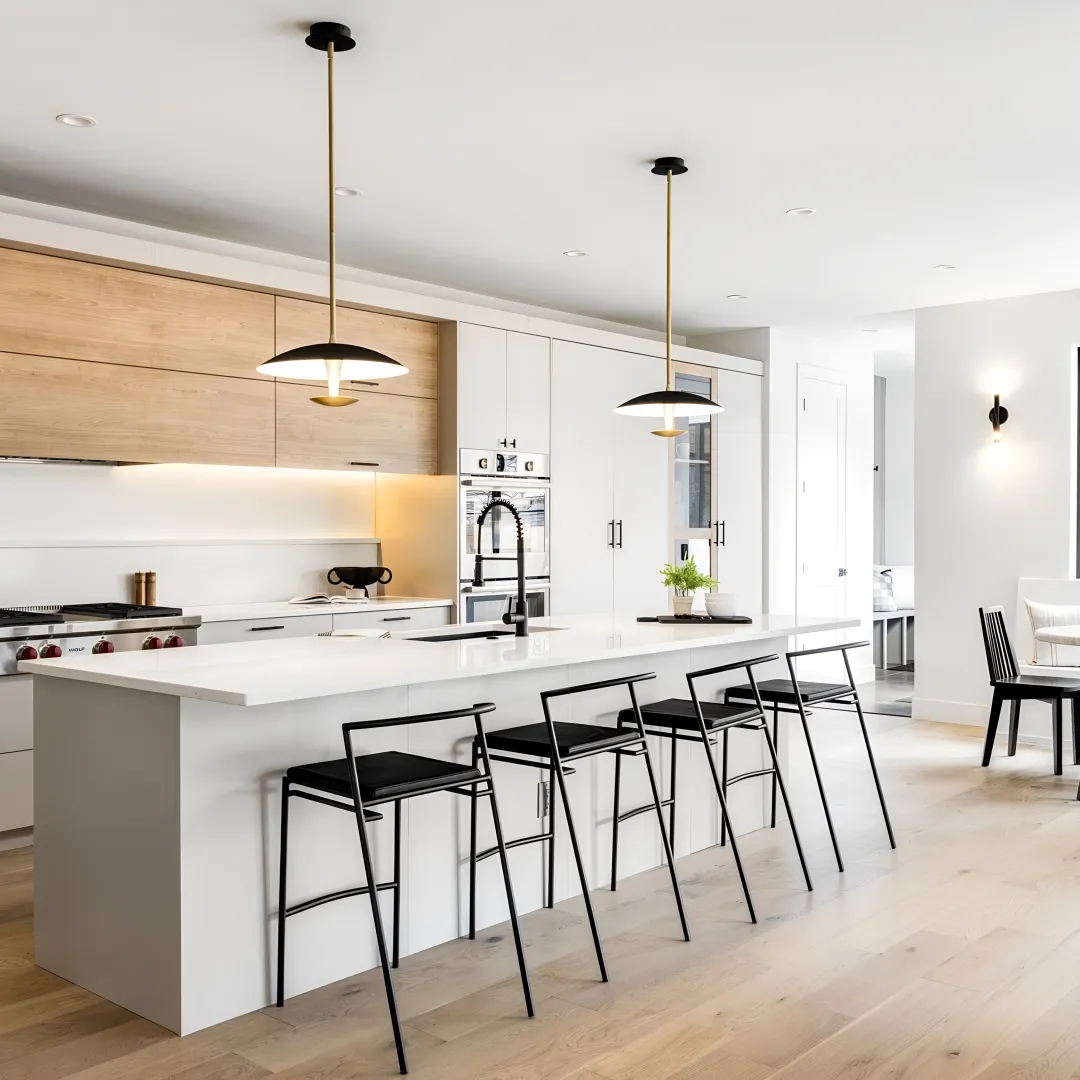 Custom kitchen cabinets in a Fort Collins home