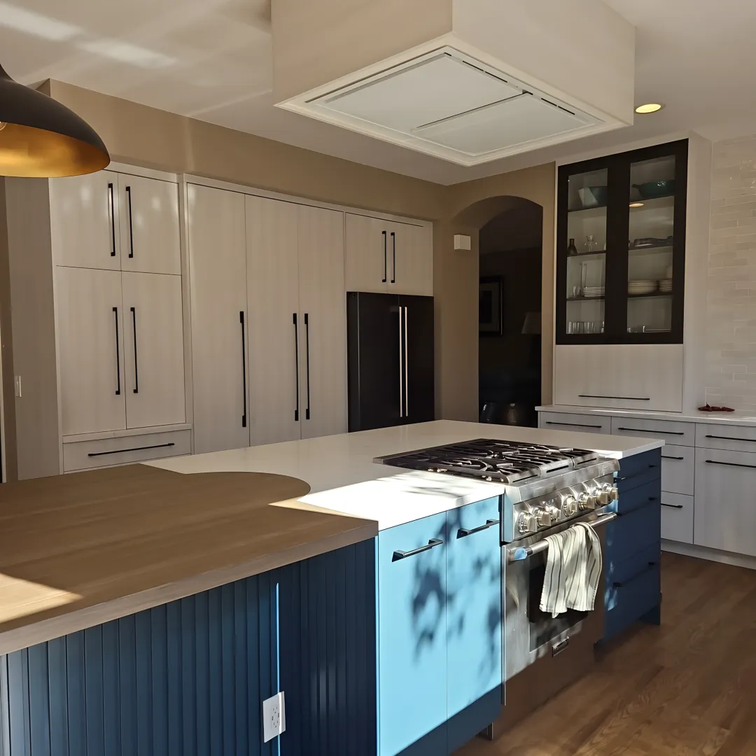 Custom kitchen cabinets in a Boulder home