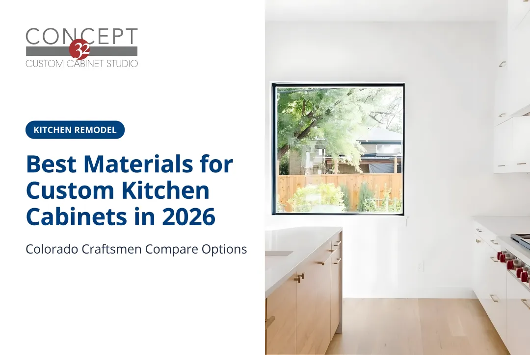 Best Materials for Custom Kitchen Cabinets in 2026